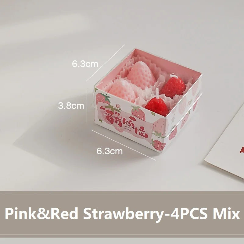 Coquette Strawberry Scented Candle Gift Box
