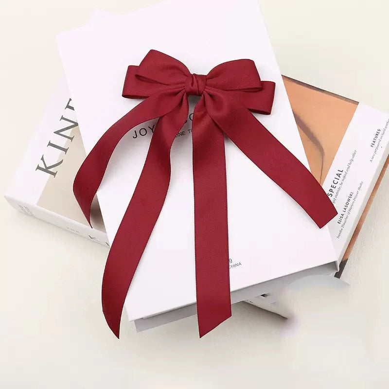 Coquette Lystrfac Ribbon Bow Hair Clip
