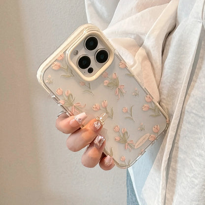 Coquette Pink Tulip Bouquet Phone Case