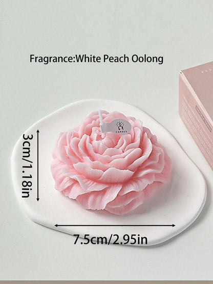Coquette Peony Flower Scented Candle