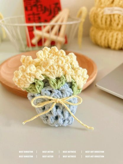 Coquette Handwoven Rose Bouquet Coaster