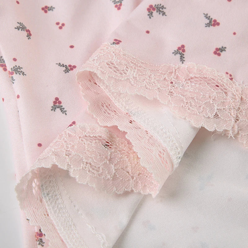 Coquette Dreamy Pink Floral Lounge Set