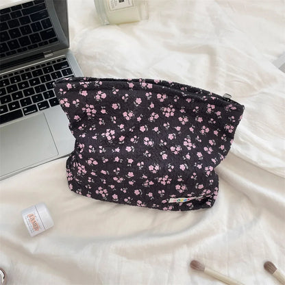 Embossed Cartoon Cosmetic Bag for Women