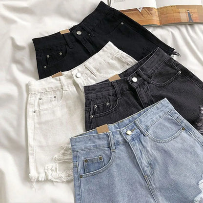 Sweet Summer Ripped Denim Shorts