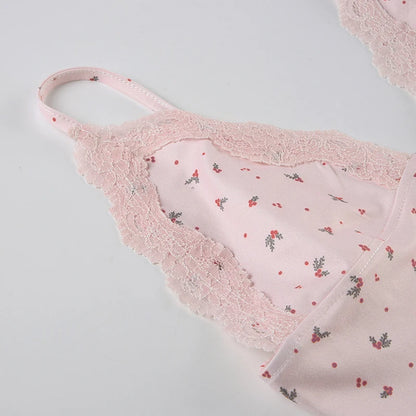 Coquette Dreamy Pink Floral Lounge Set