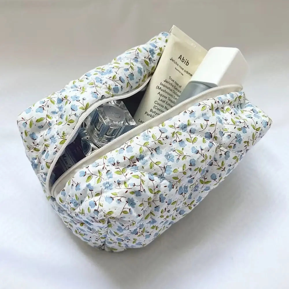Coquette Floral Makeup Bag