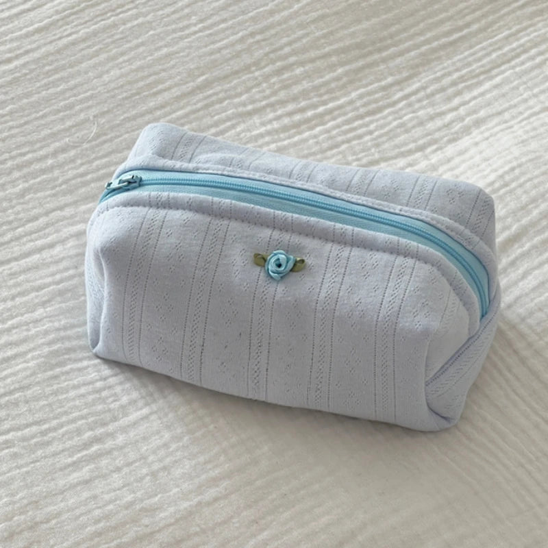 Coquette Cozy Twinkle Floral Makeup Case