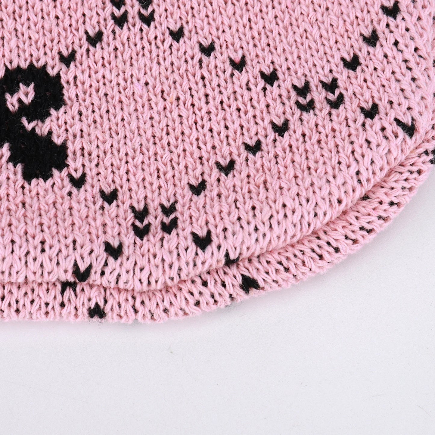 Charming Bow Knit Crochet Tote Bag