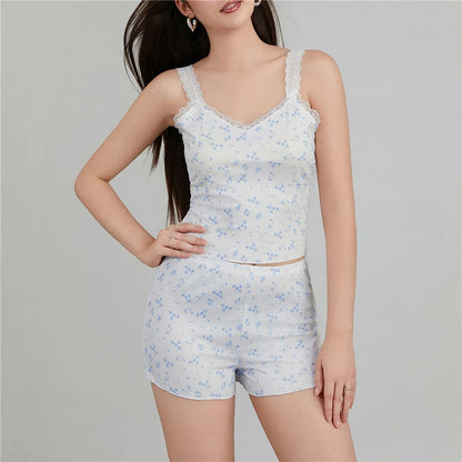 Coquette Ethereal Lace Dreams Sleepwear Set