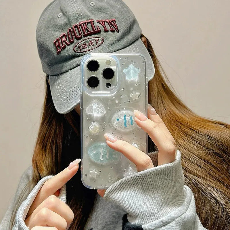 Coquette Blue Ocean Vibes Phone Case