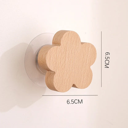 Cute Animal Wooden Hooks for Room Decor