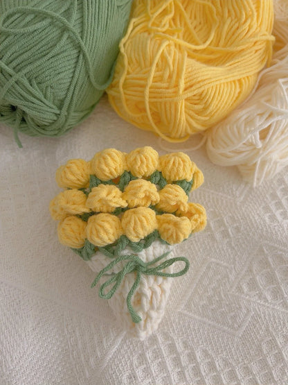 Coquette Handwoven Rose Bouquet Coaster