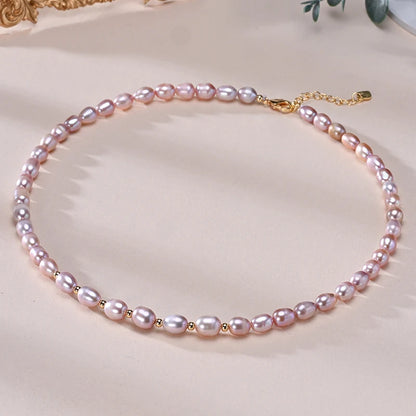 Coquette Charm Pearl Necklace