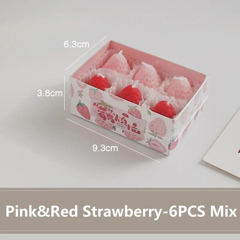Coquette Strawberry Scented Candle Gift Box