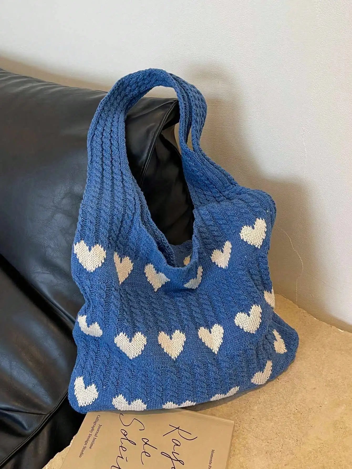 Coquette Love You More Crochet Shopper
