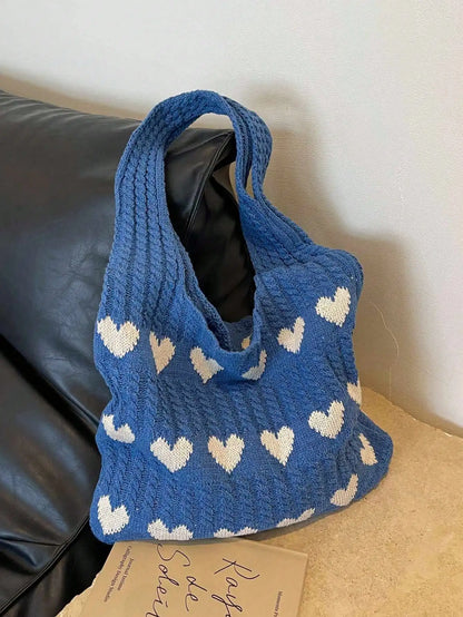 Coquette Love You More Crochet Shopper