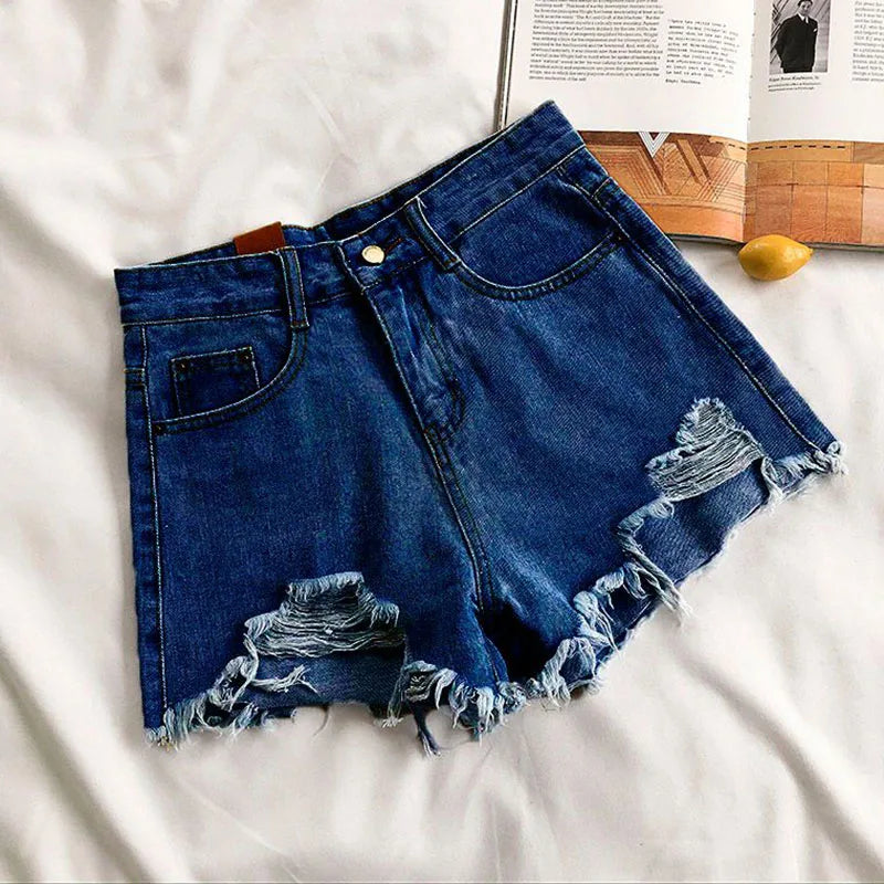 Sweet Summer Ripped Denim Shorts