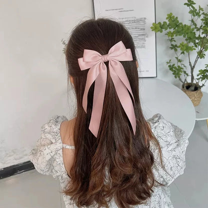 Coquette Lystrfac Ribbon Bow Hair Clip