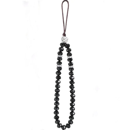 Coquette Cute Crystal Bowknot Pearl Beaded Phone Strap