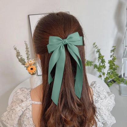 Coquette Lystrfac Ribbon Bow Hair Clip