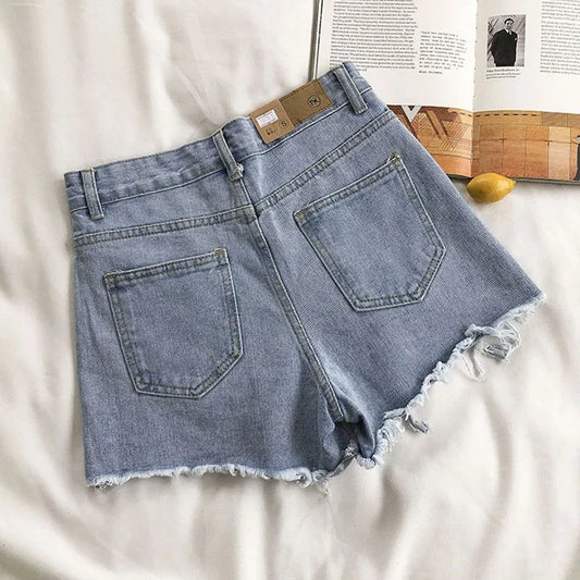 Sweet Summer Ripped Denim Shorts