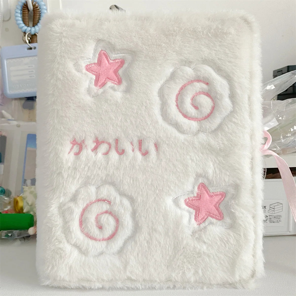 Coquette A6 Cartoon Plush Binder Card Book