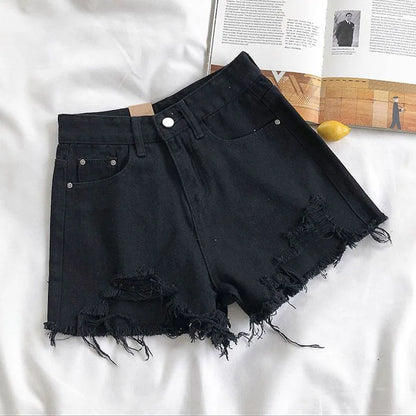 Sweet Summer Ripped Denim Shorts