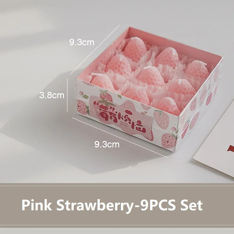 Coquette Strawberry Scented Candle Gift Box