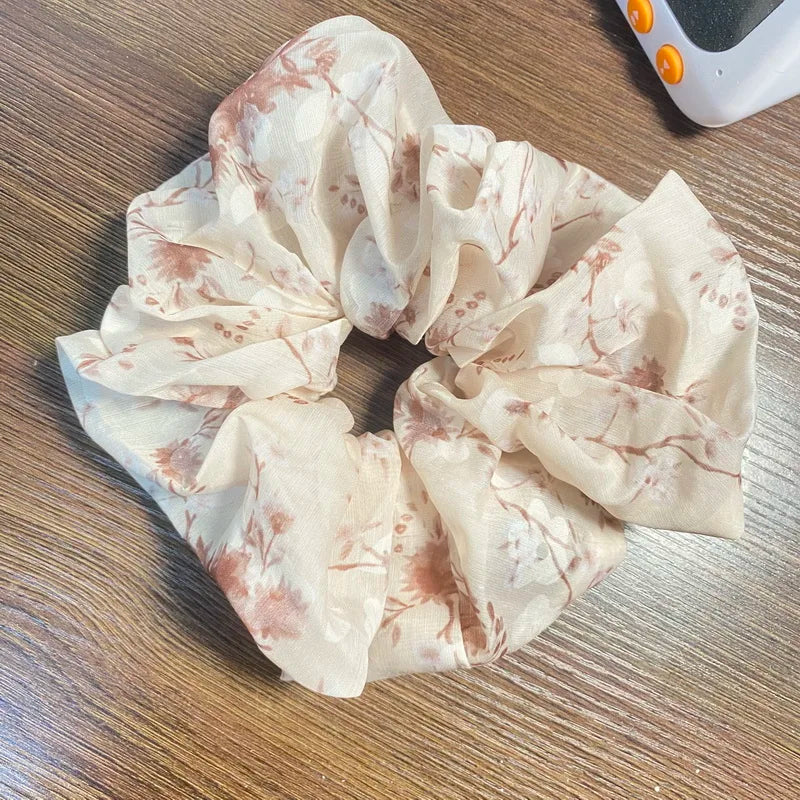 Coquette Vintage Lace Bow Scrunchie
