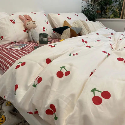 Coquette Soft Enchanted Garden Floral Bedding Set
