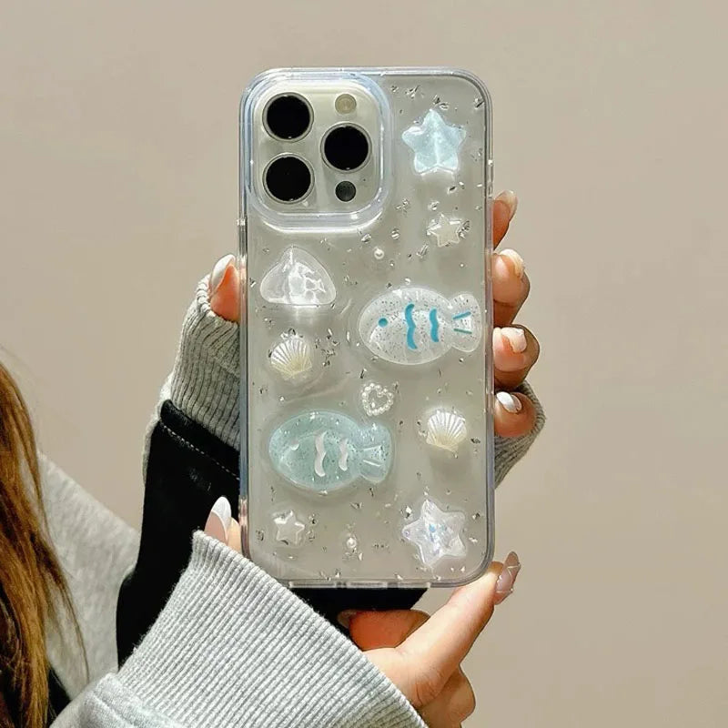 Coquette Blue Ocean Vibes Phone Case