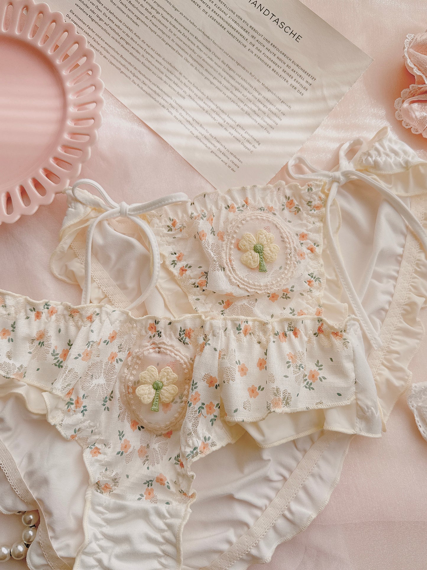 Coquette Wildflowers in a Sunday Garden Panties