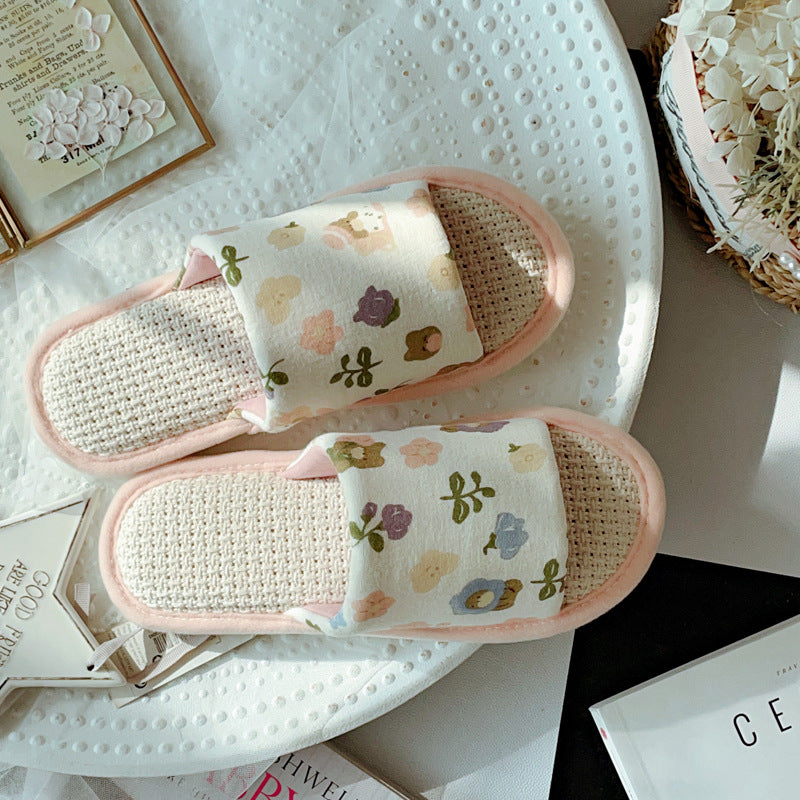 Coquette Gentle Friends in Blossom Land Slippers