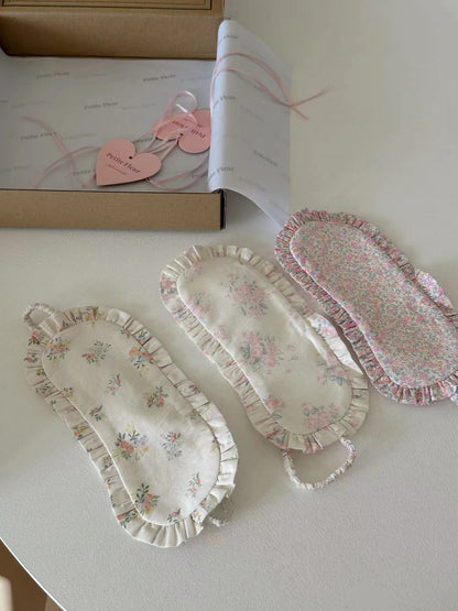 Coquette Petite Fleur Ruffle Sleep Mask