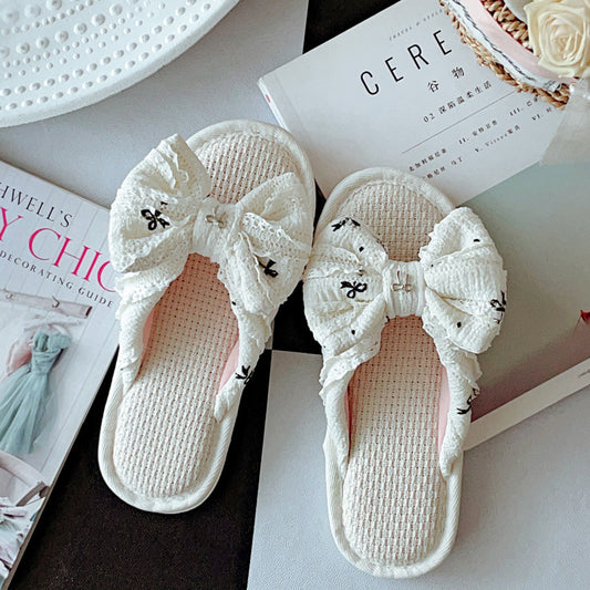 Coquette Gentle Days and Parisian Bows Slippers