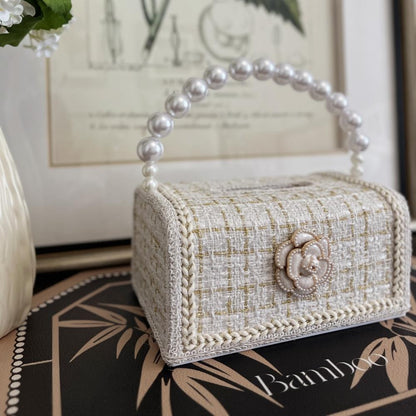 Coquette Luxe Floral Tissue Box