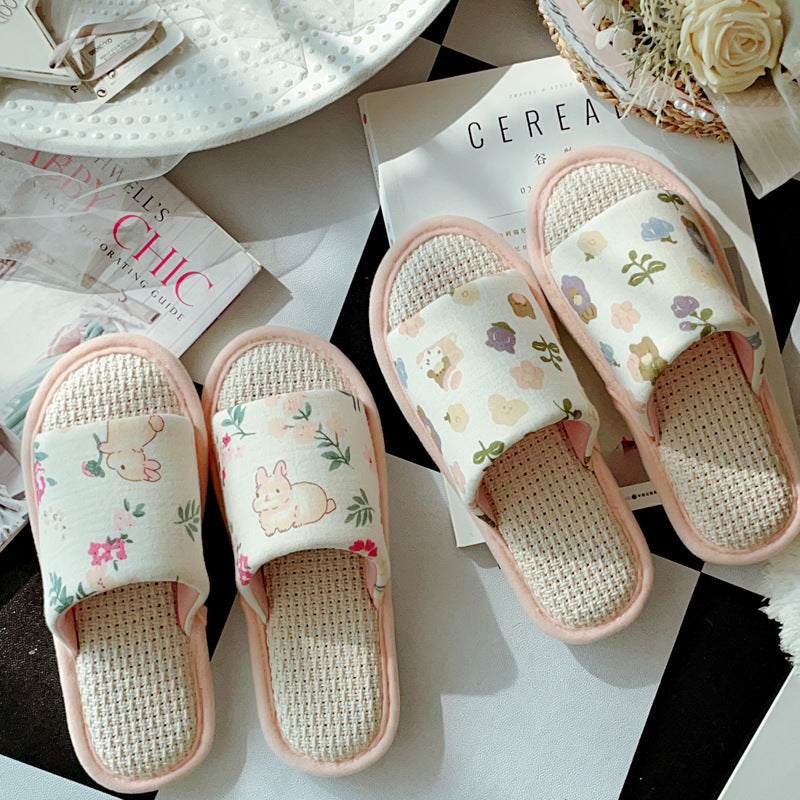 Coquette Gentle Friends in Blossom Land Slippers
