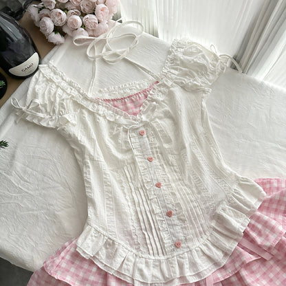 Coquette Sweet Ribbons in a Gentle Breeze Top and Dress