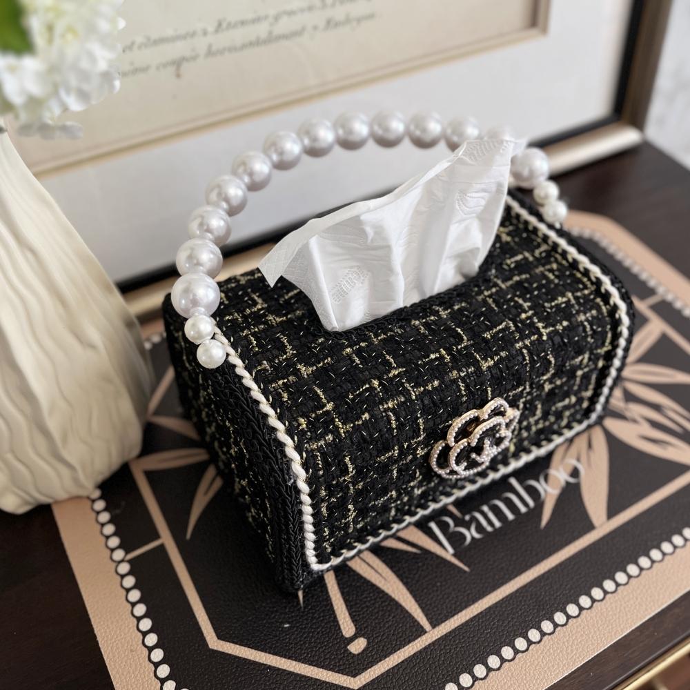 Coquette Luxe Floral Tissue Box