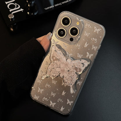 Coquette Butterfly Blossom Elegance Phone Case