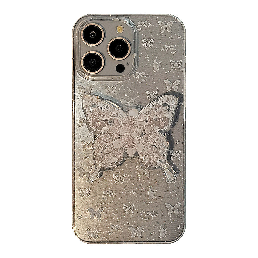 Coquette Butterfly Blossom Elegance Phone Case