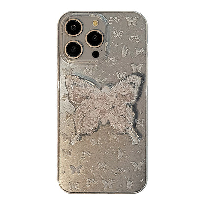 Coquette Butterfly Blossom Elegance Phone Case