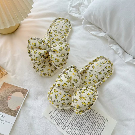 Coquette If Spring Danced in Bows Slippers