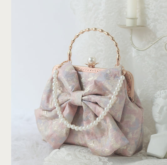 Coquette Blushing Duchess Bow Bag