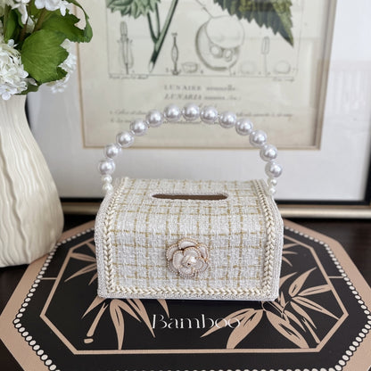 Coquette Luxe Floral Tissue Box