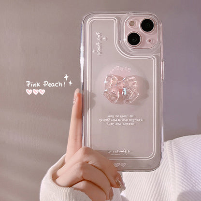 Coquette Enchantment of Pink Bows Phone Case