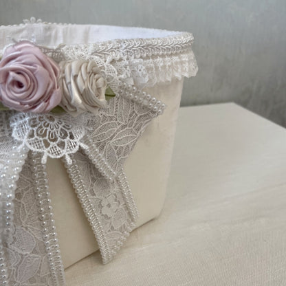 Coquette Secret Garden of Lace Treasures Basket