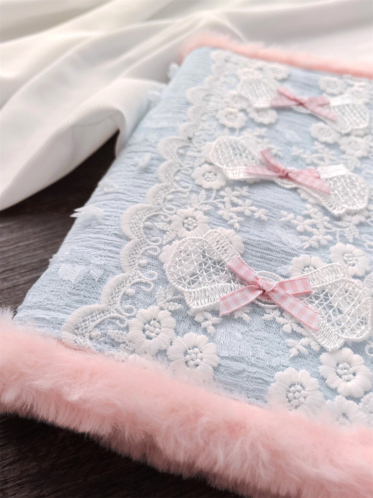 Coquette Velvet Cherry Blossom Love Song Handmade Journal