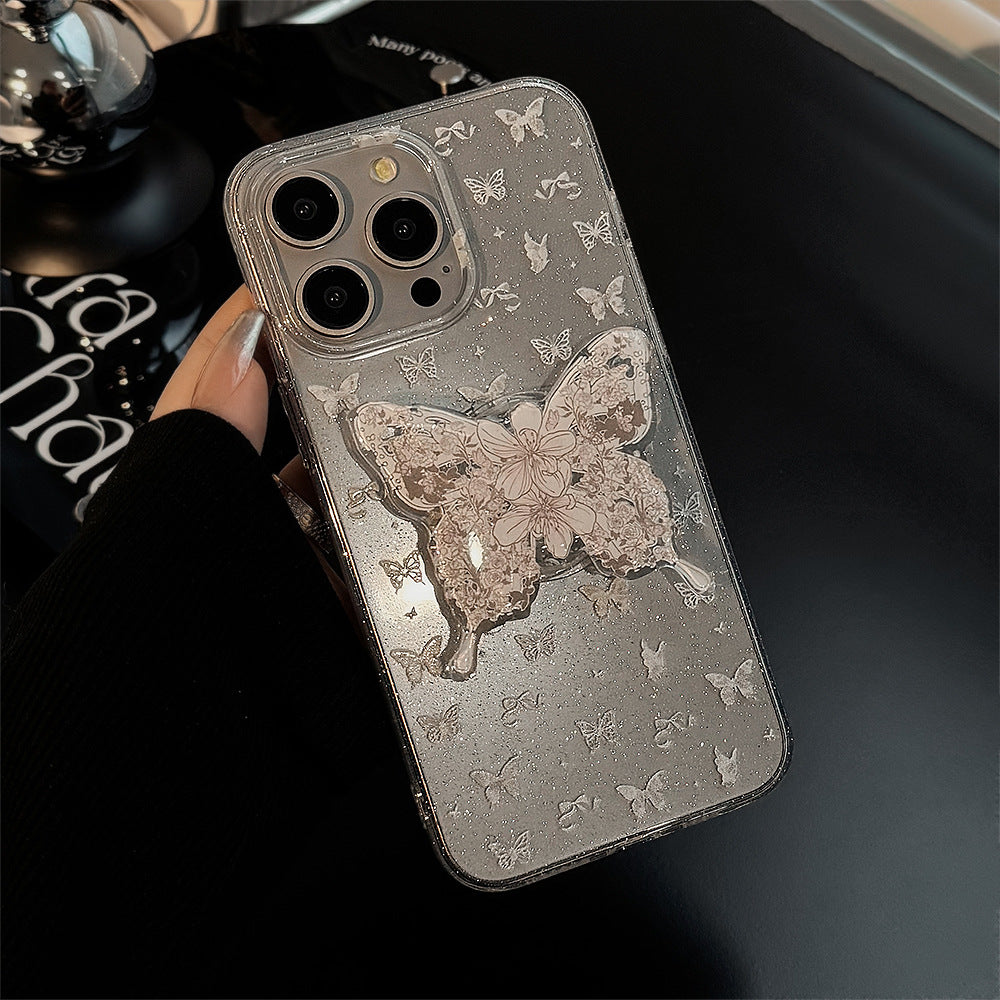 Coquette Butterfly Blossom Elegance Phone Case