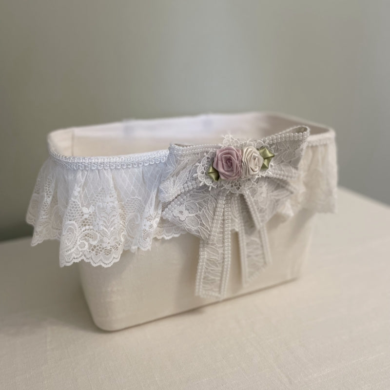 Coquette Secret Garden of Lace Treasures Basket
